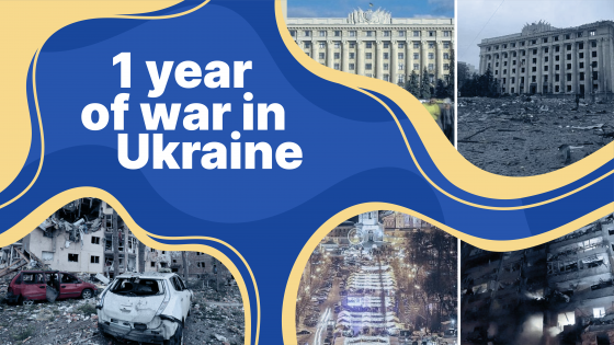 1 year of war in Ukraine