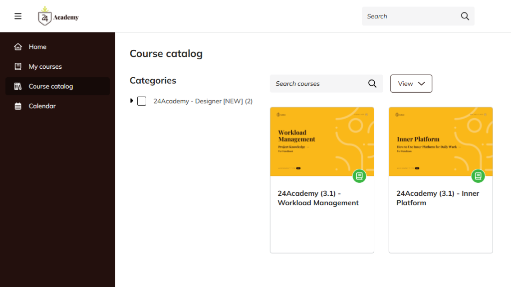 TalentLMS interface