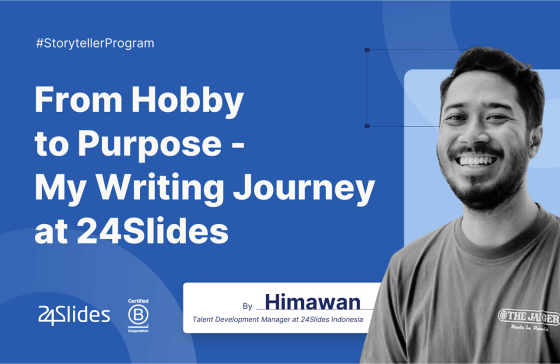 My writing journey at 24Slides