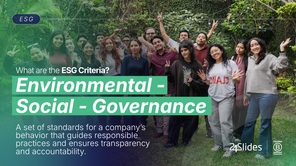 ESG criteria what are they