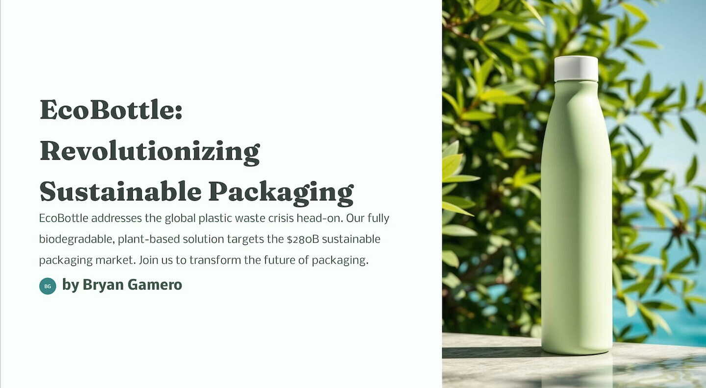 LinkedIn slide before redesign by 24Slides