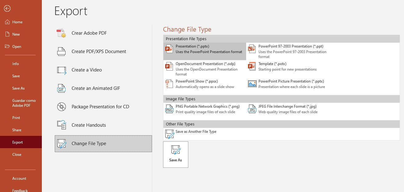 Export PowerPoint Slide as Image