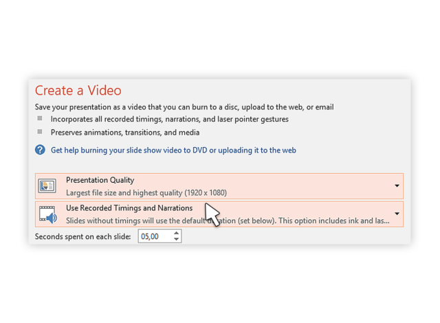 how to convert ppt-to-video-2016_3