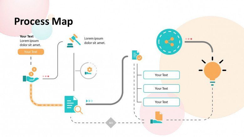 free business process PowerPoint template marketing