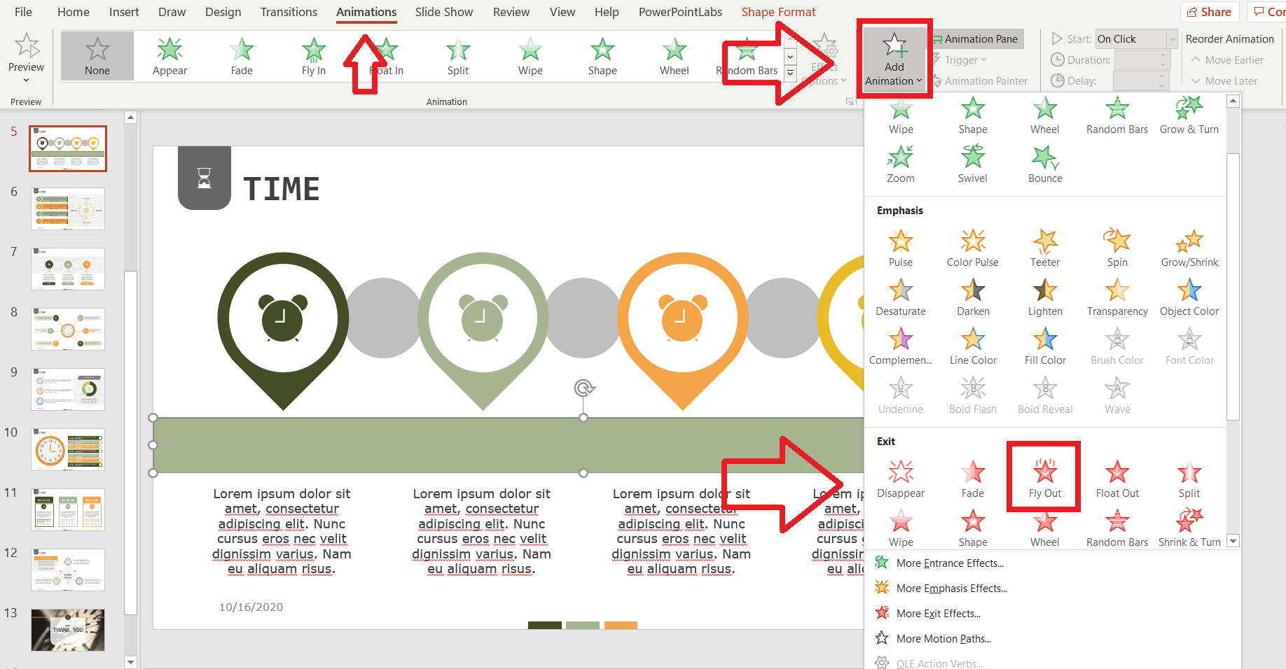 digital countdown timer for powerpoint