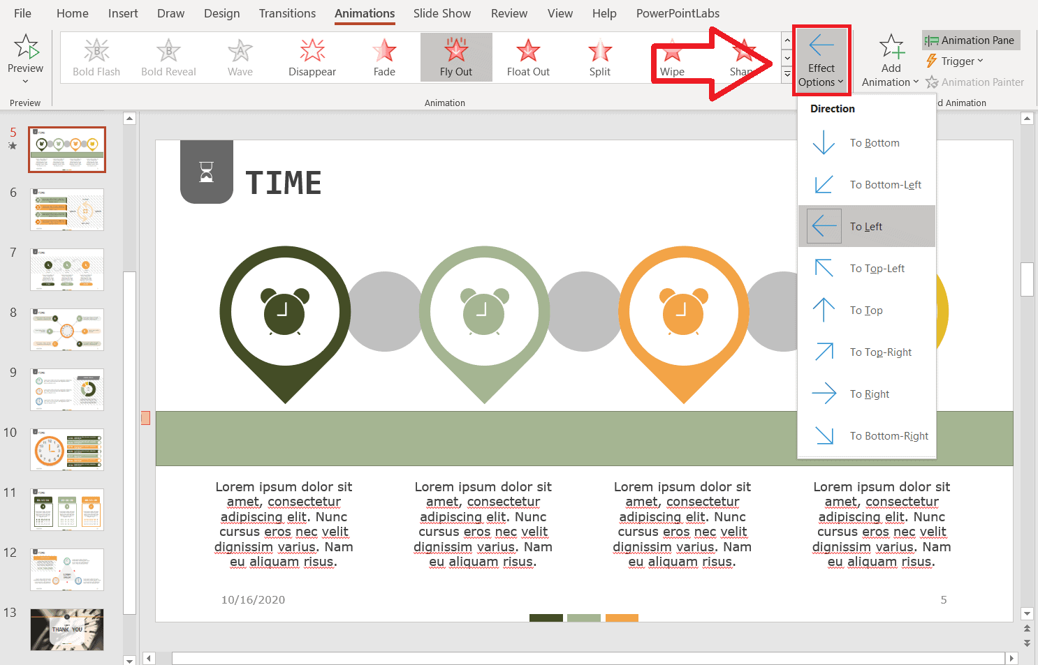 create a powerpoint timer