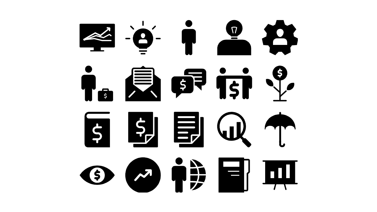 Free Icons Black And White