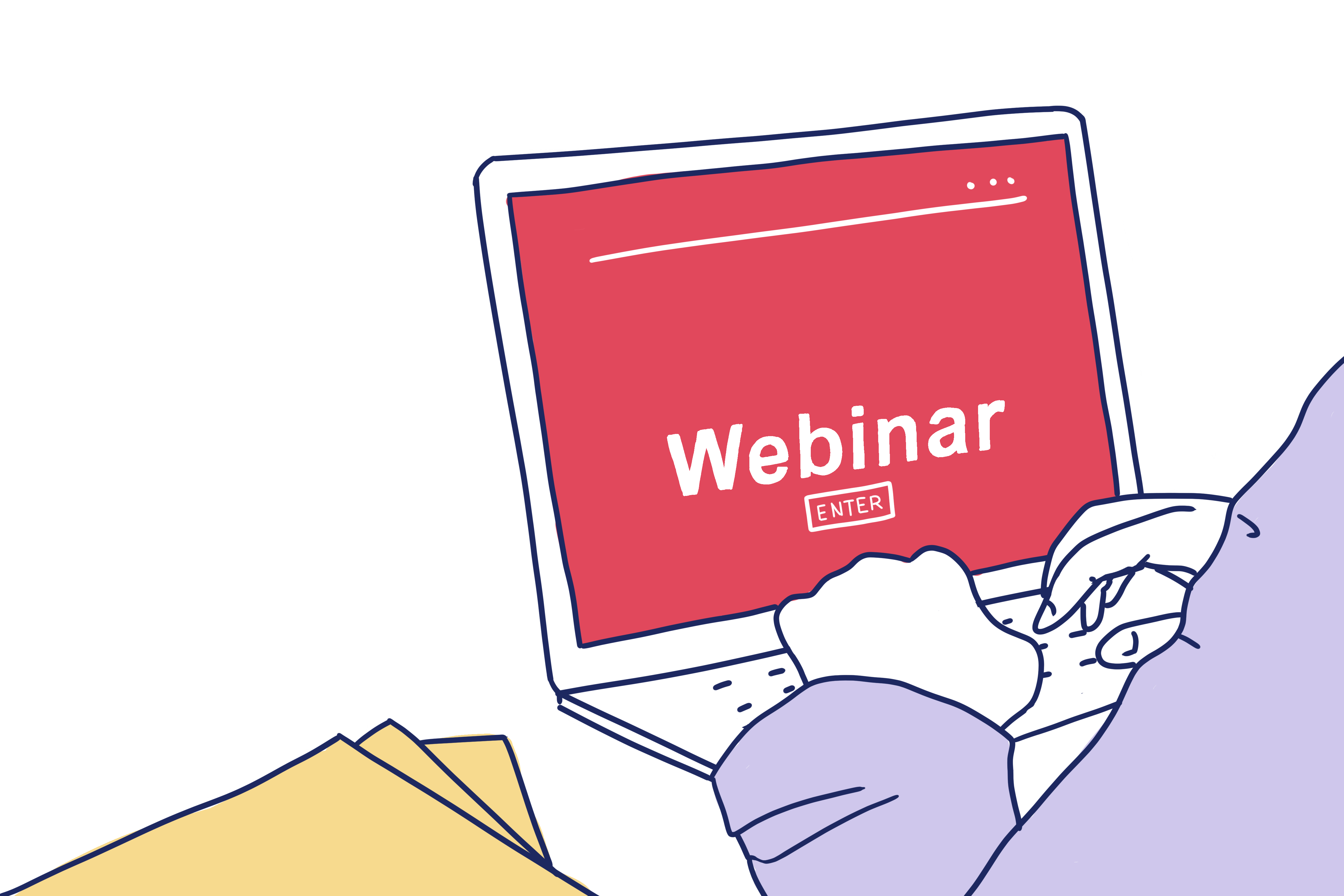 Simple Webinar illustration