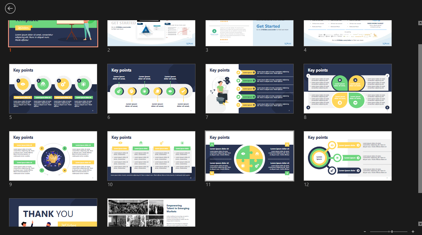 PowerPoint Slide Visualizer