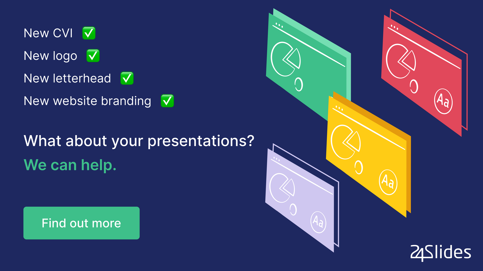a business presentation example