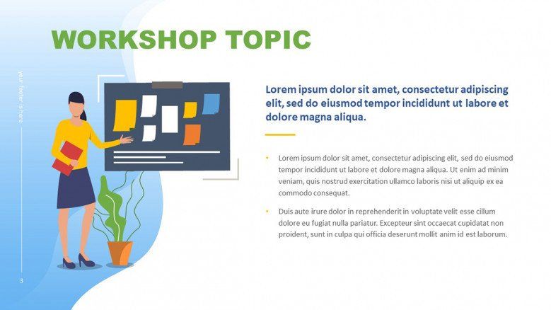 training presentation format