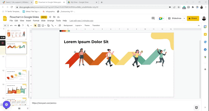 Adding and editing GIFs in Google Slides