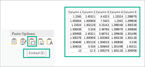 kuinka upottaa tai linkittää Excel-tiedosto PowerPointiin