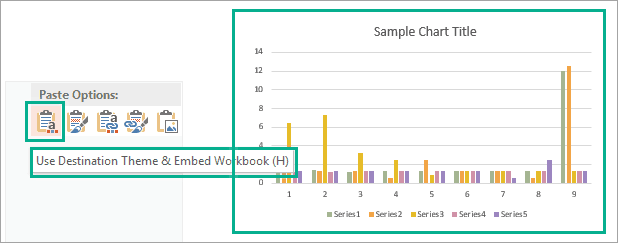 jak vložit nebo propojit soubor aplikace Excel v aplikaci PowerPoint