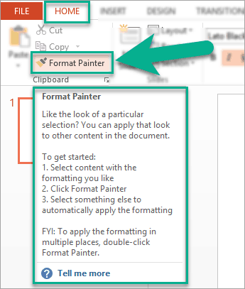 How To Use Format Painter In PowerPoint