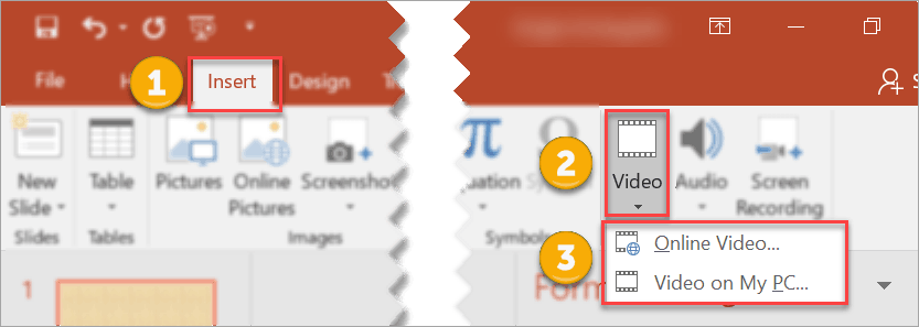 How to use video as background in PowerPoint