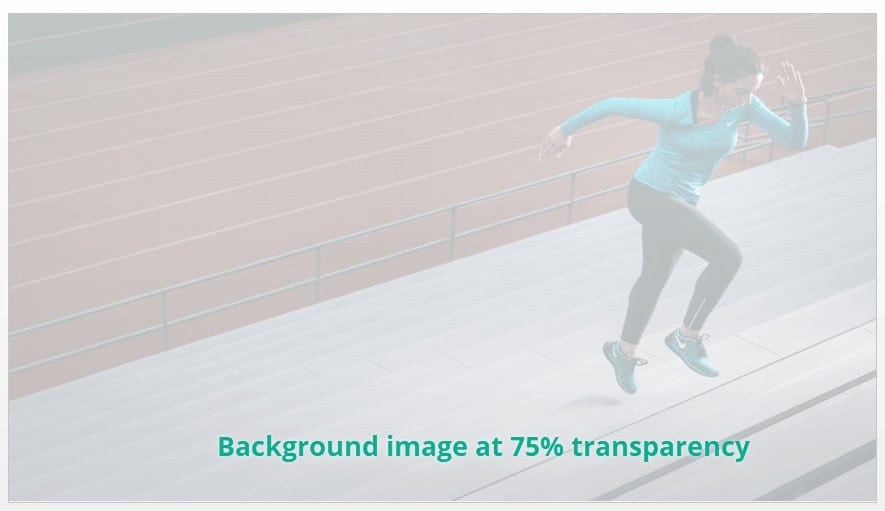 The background image used in sample PowerPoint slide at 75% transparency