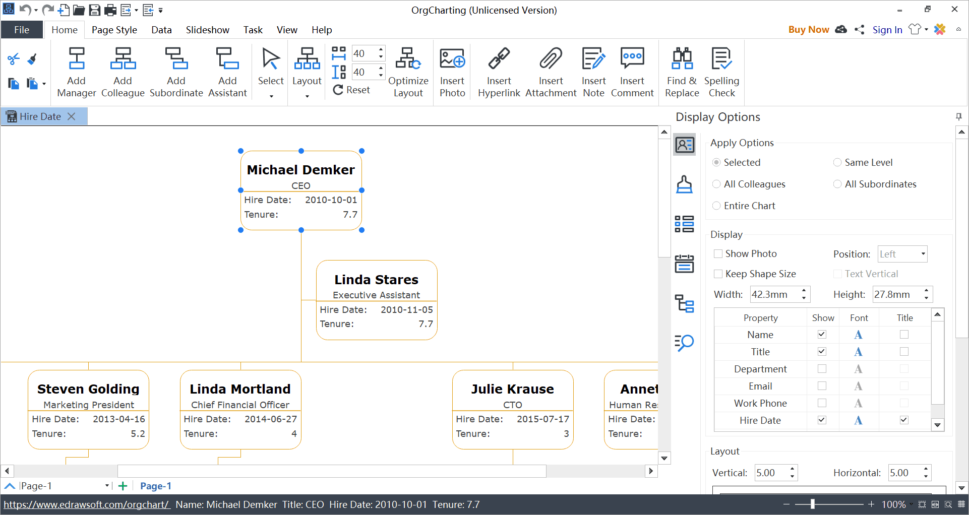 orgcharting free version