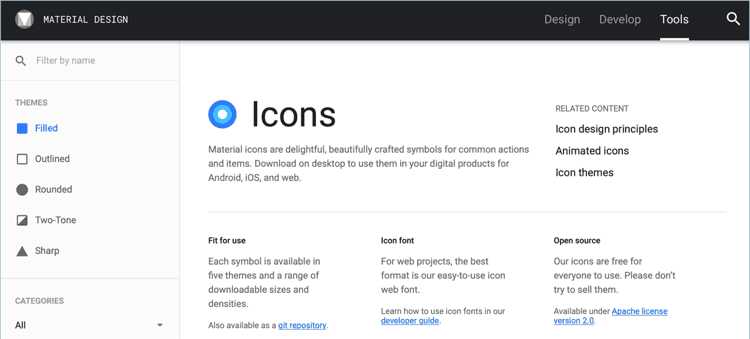 free presentation icons from material icons