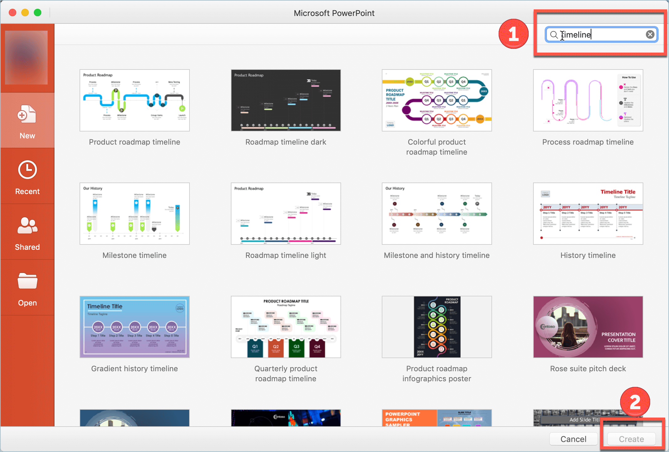 history timeline template in powerpoint