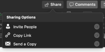 sharing options once your powerpoint is uploaded to cloud (mac)