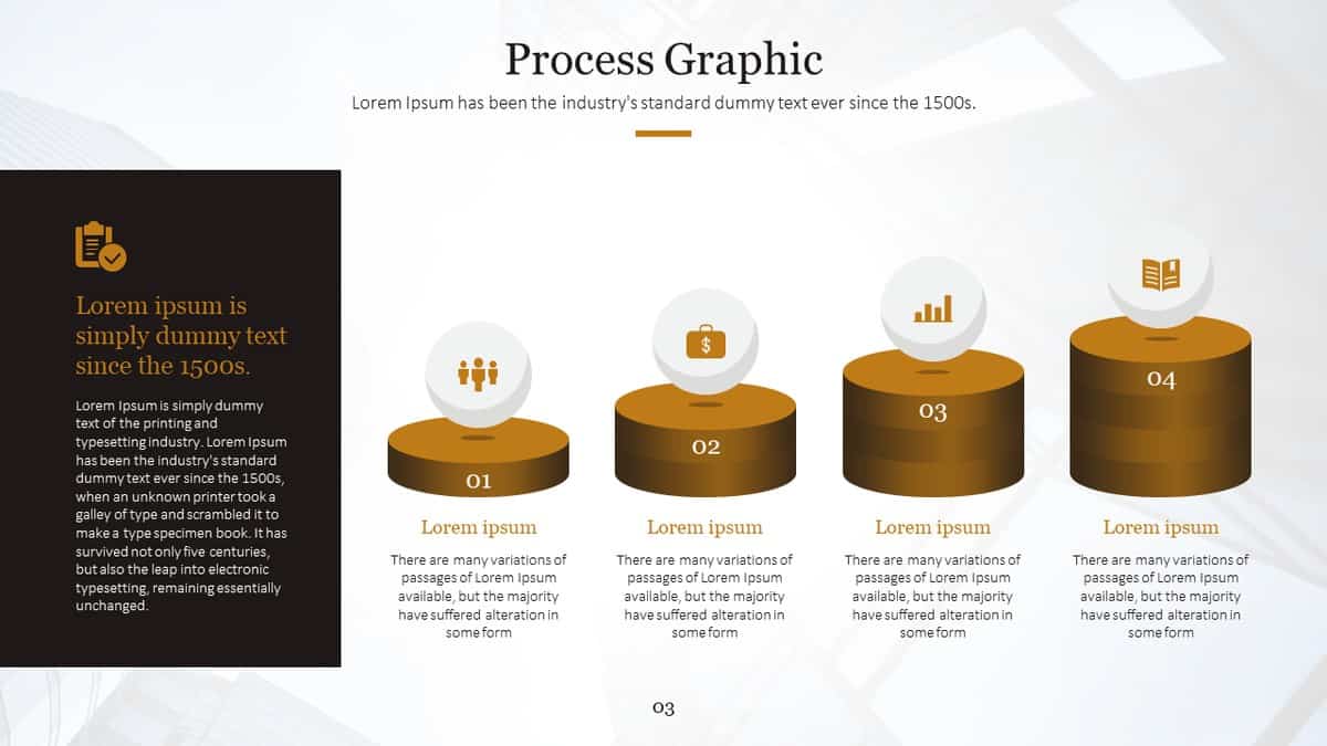 Finance PowerPoint Template Mini-Pack - Quarterly Progress Slide