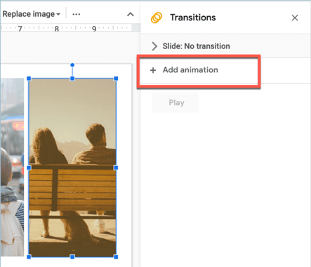 google slides - how to add object animation effects