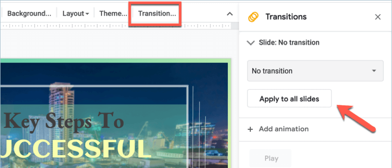 Best Slide Transitions And Animations For Business Presentations