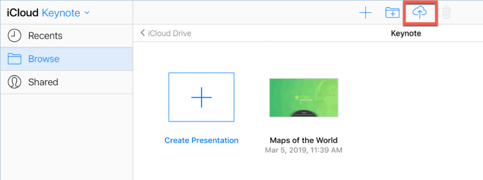 icloud keynote