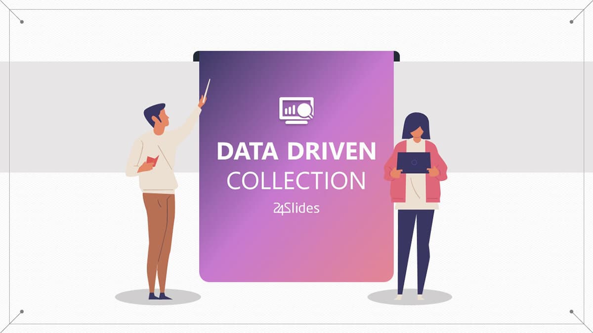 Cover slide of Data Driven Collection PowerPoint Template