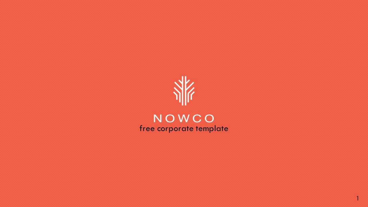 Nowco Free Corporate Template