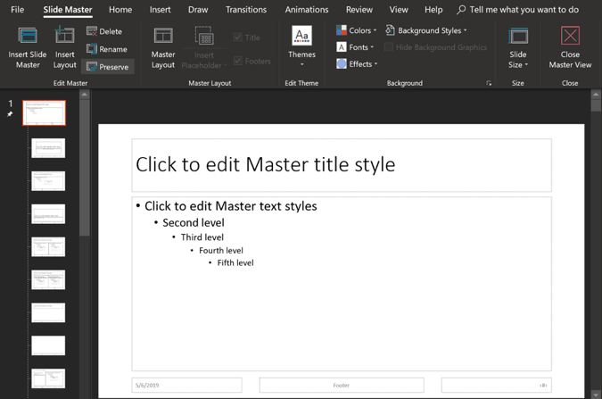 what is equivilant to ion in themes on excel for mac