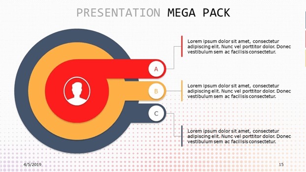 Creative 30 Slide Mega Pack PPT Template's person slide