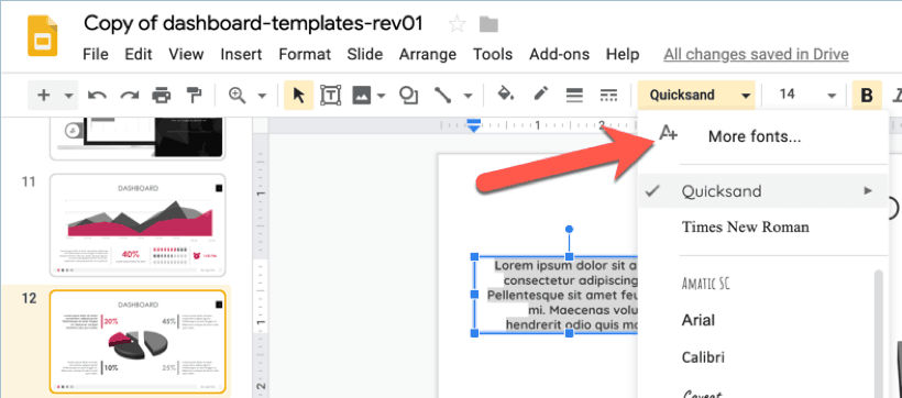 extensis fonts google slides price