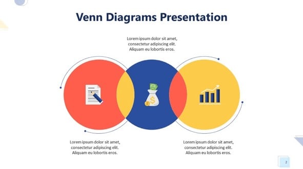 PowerPoint Template - Playful Venn Diagram