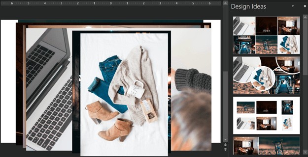 on powerpoint designer, you can insert up to 6 images