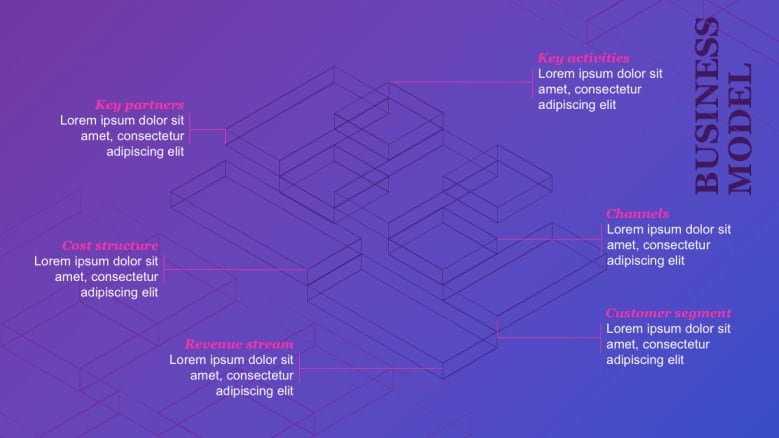 business model powerpoint template