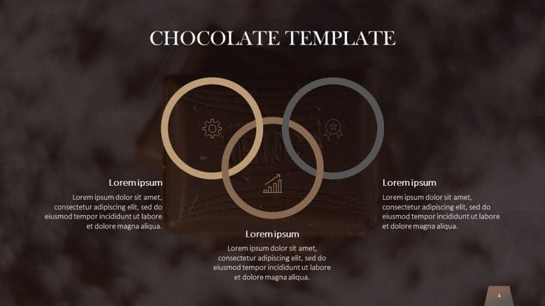 chocolate free powerpoint template