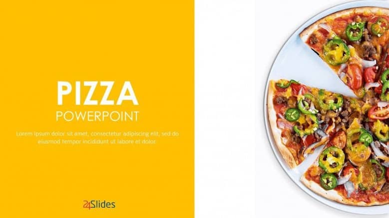 pizza powerpoint template