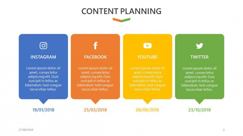 Social Media Analysis free PowerPoint Template