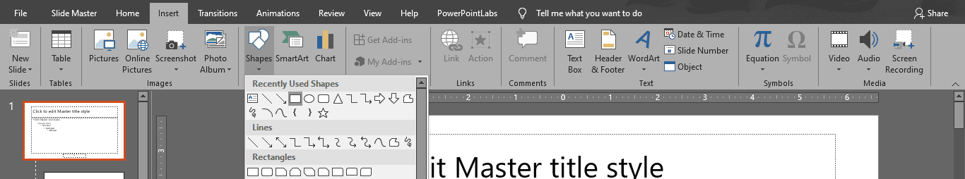 add watermark in PowerPoint