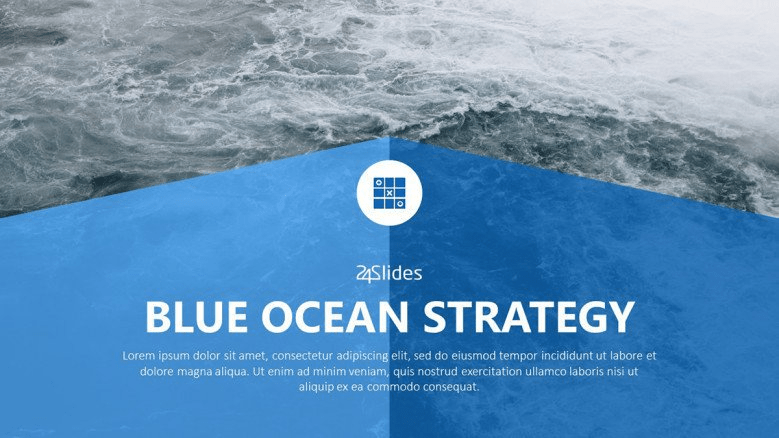 blue ocean strategy powerpoint template