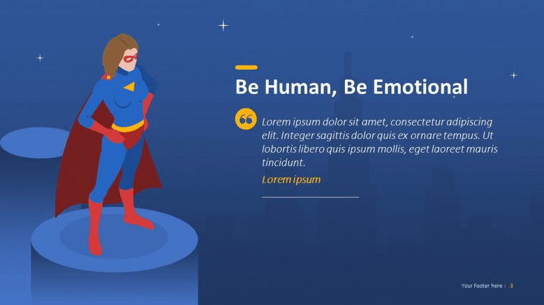 superhero powerpoint template