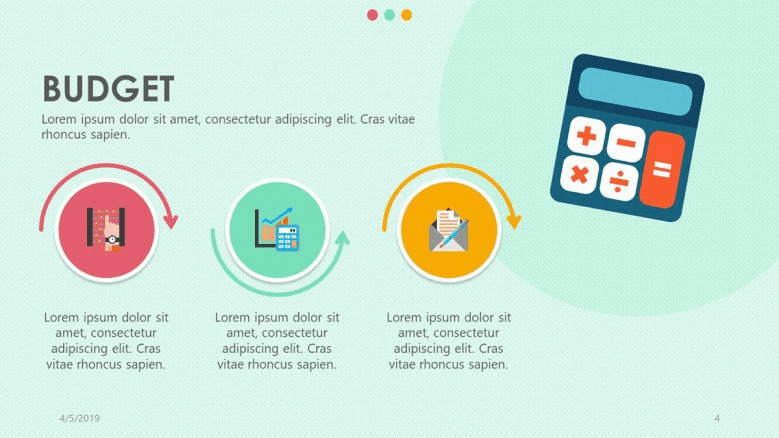 icons for budget powerpoint presentation