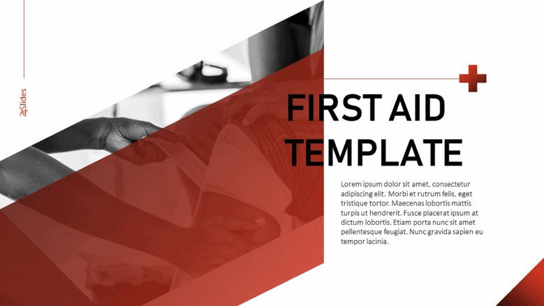 first aid free PowerPoint Template