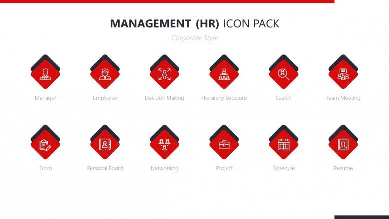 Human Resources PowerPoint free icons