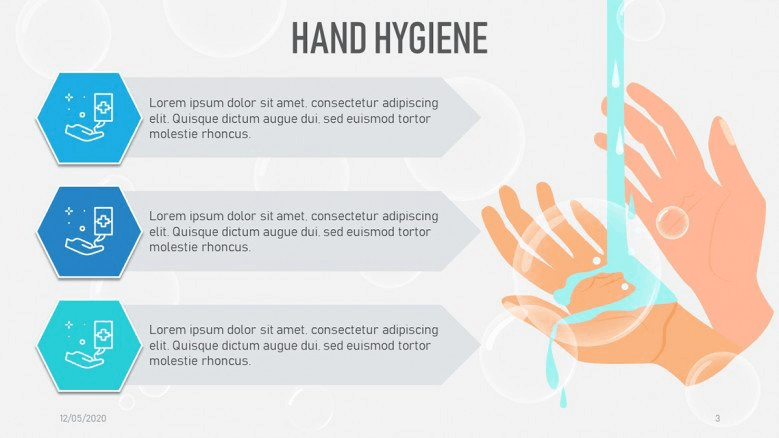 hand hygene PowerPoint template