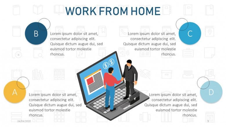 Work from home PowerPoint Template