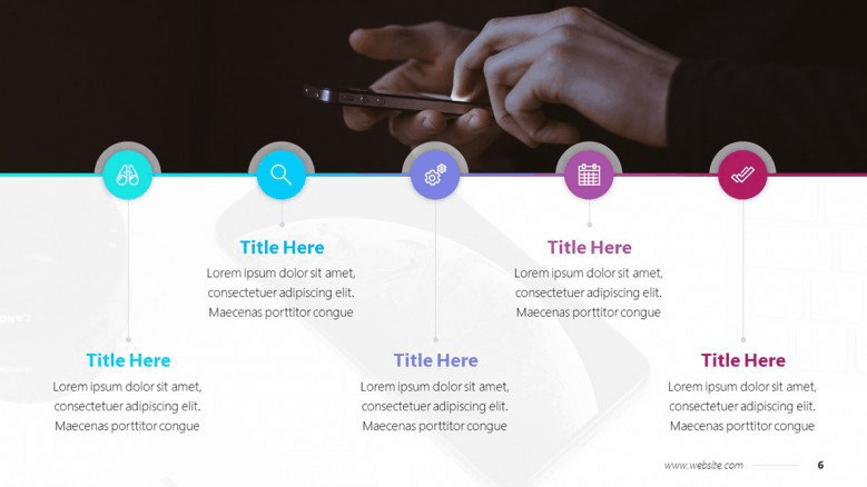 technology roadmap powerpoint template