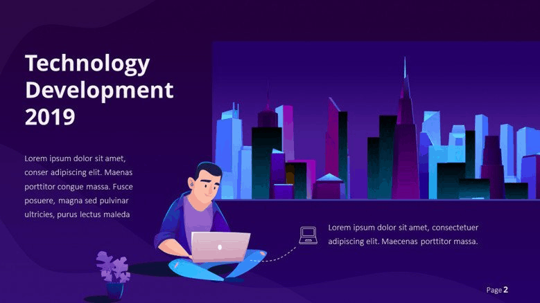 technology powerpoint template